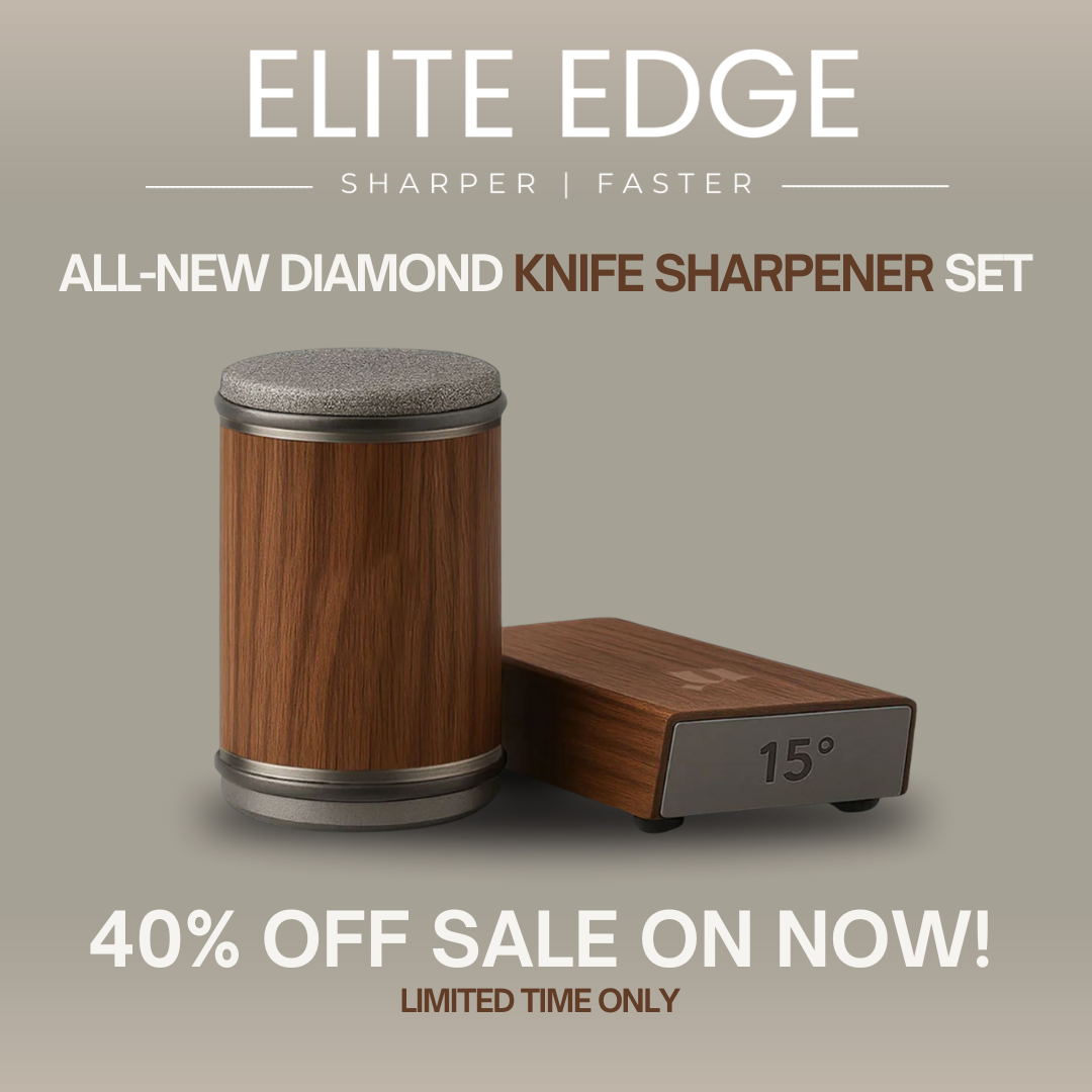 EliteEdge - Diamond Disc Knife Sharpener Set
