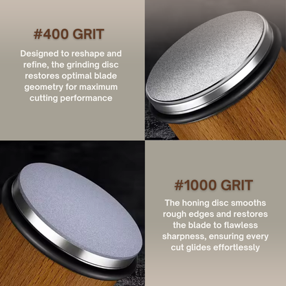 EliteEdge - Diamond Disc Knife Sharpener Set